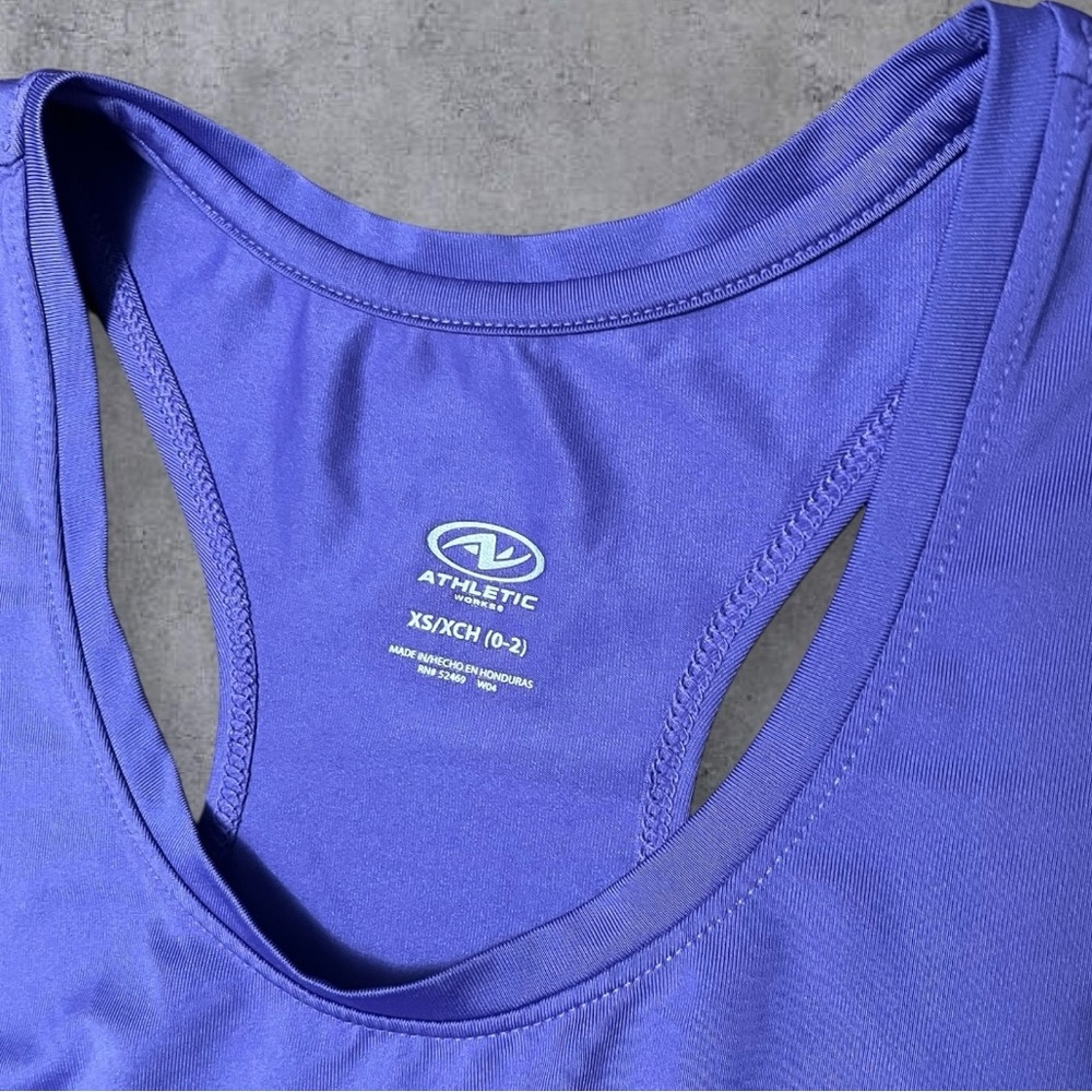 Lavender Racer Back Tank Top - Picture 2 of 5